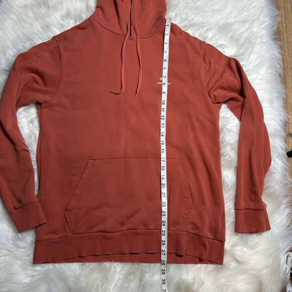 Converse Star Chevron Embroidered Hoodie in Brown - Picture 3 of 6